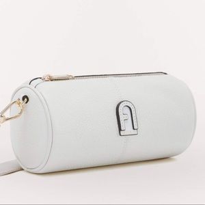 FURLA DAFNE CROSSBODY MINI TALCO leather Crossbody new Replaced guitar strap